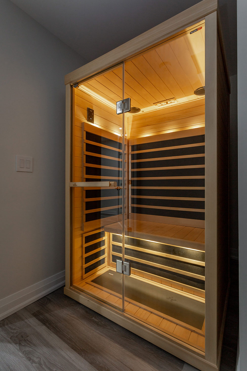 Burlington Sauna remodeling