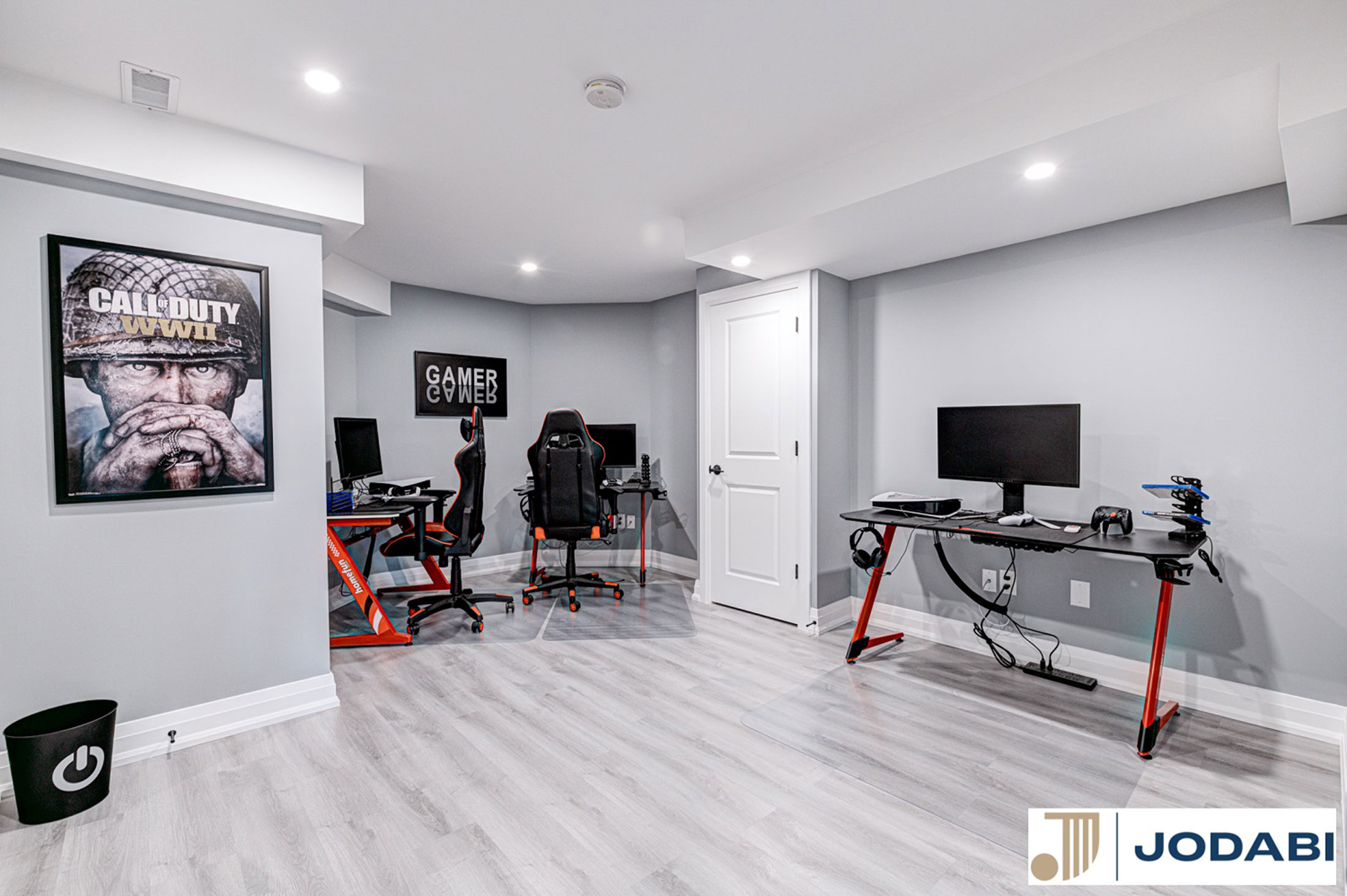 leading basement gaming room renovation Toronto Contractor Project Argall